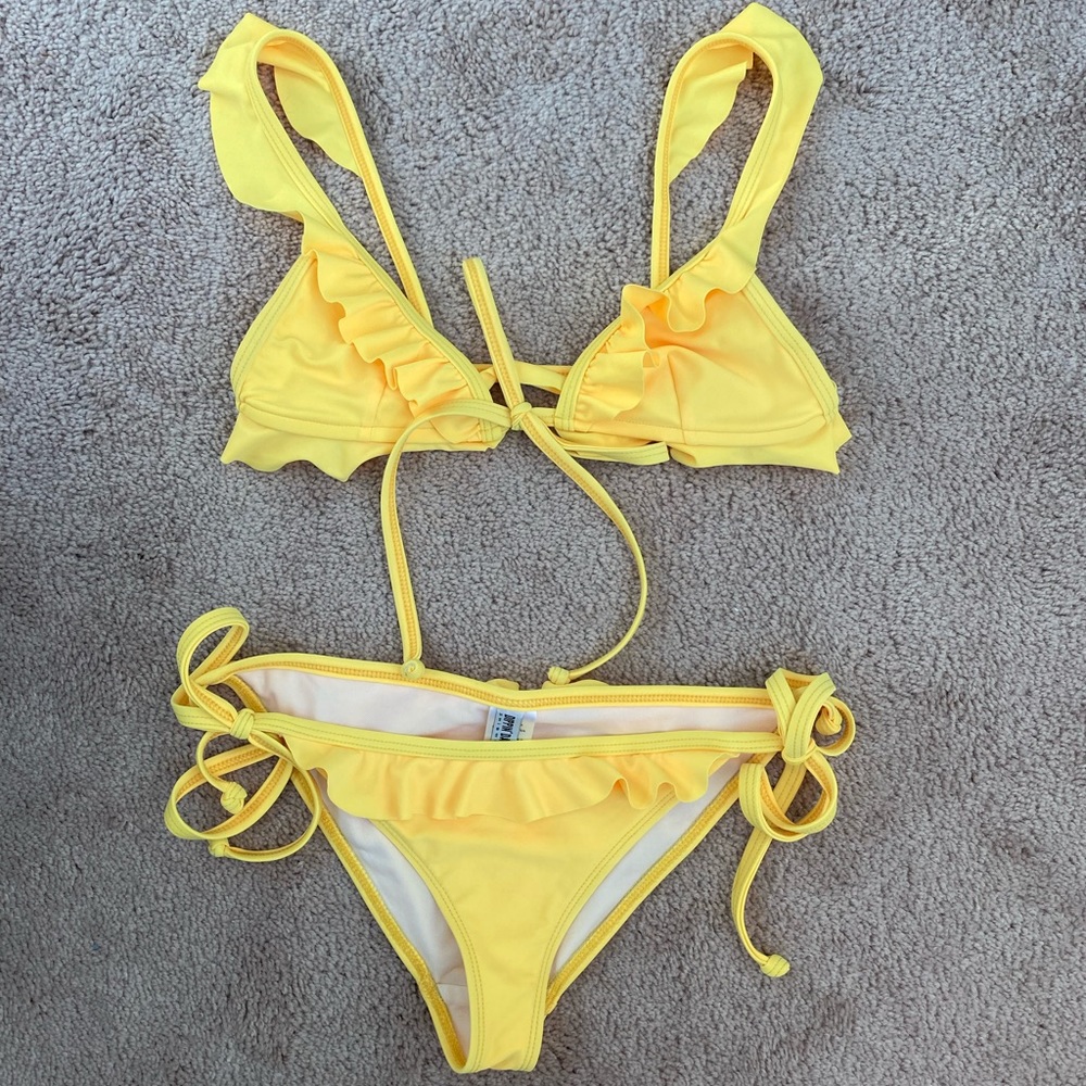 Sunshine Yellow Swimsuit